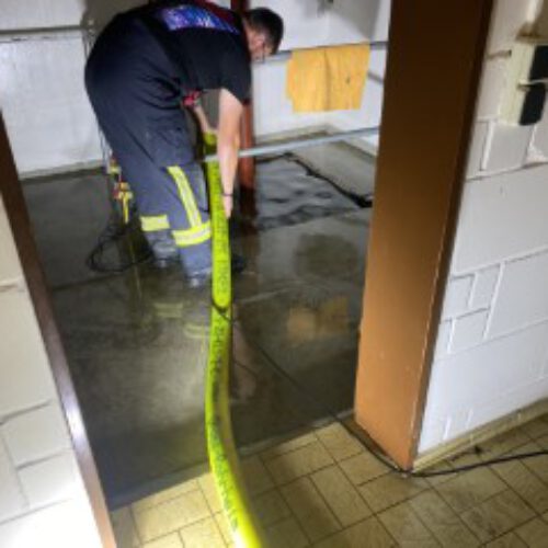 Einsatz Nr. 25/24 – Wasser im Keller …