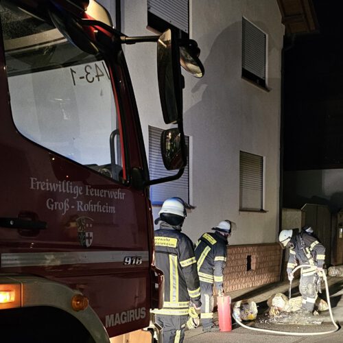 Einsatz Nr. 03/25 – Brennt Gerümpel im Freien