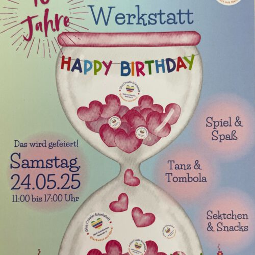 10 Jahre Glas-Creativ Werkstatt