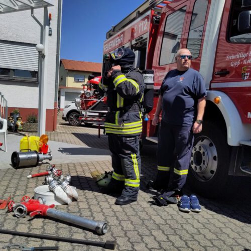 ... zum Feuerwehrmann ...