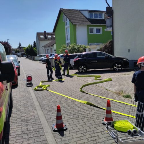Abschlussübung der Jugend