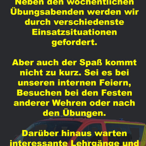 Flyer – Erwartung