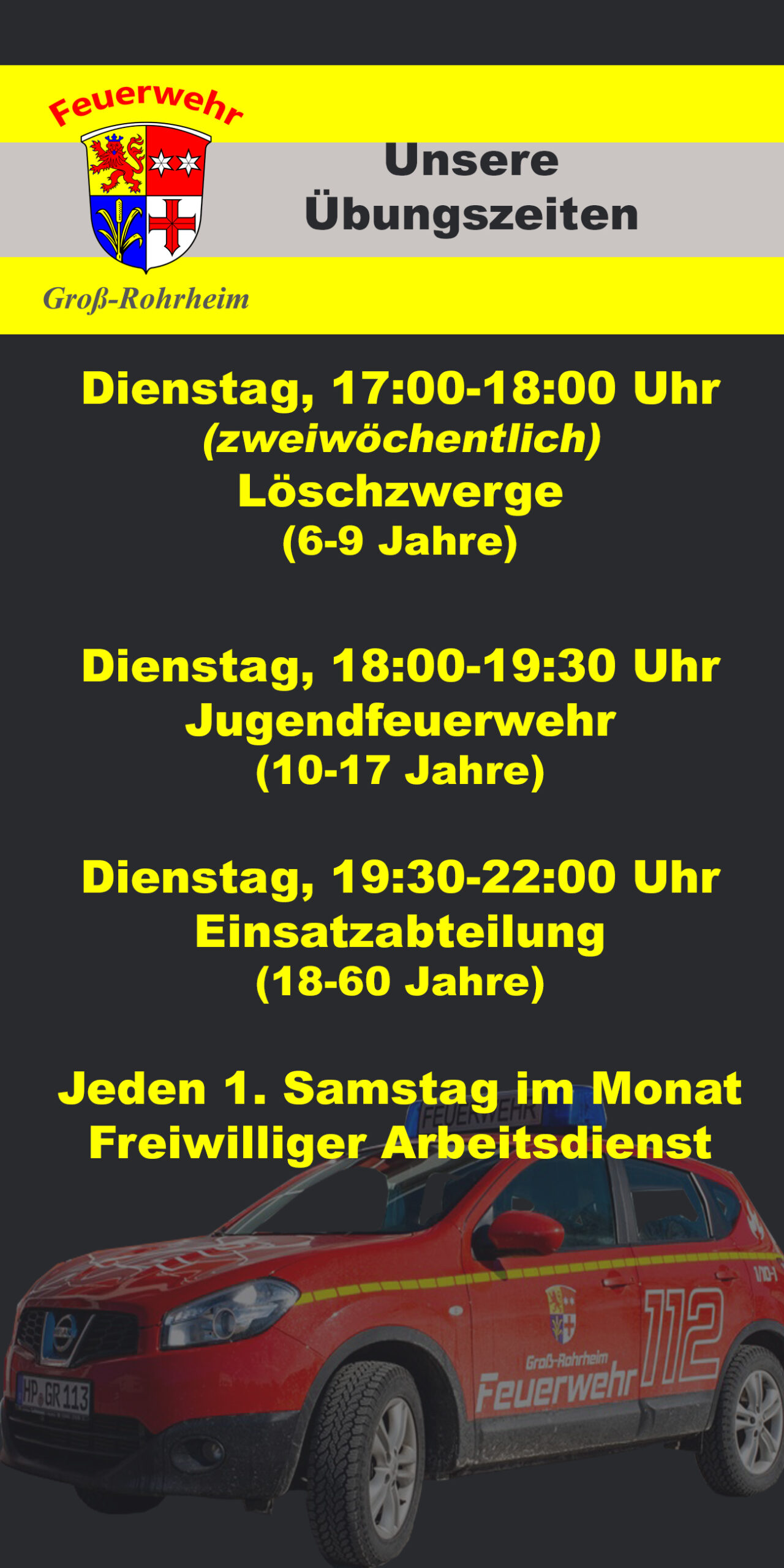 Du betrachtest gerade Flyer – Zeiten