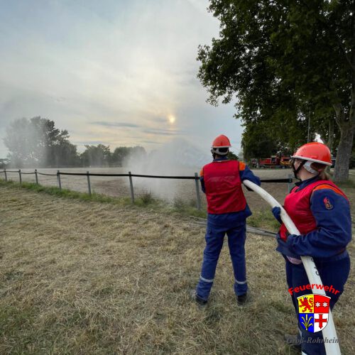 Wasser marsch, für die Dorfgemeinschaft 2