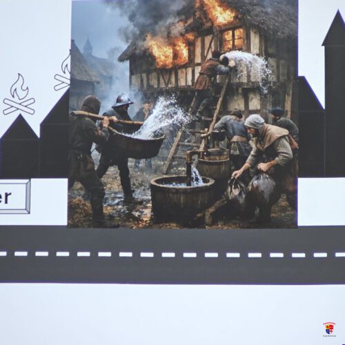 Mittelalter - alle waren Feuerwehr